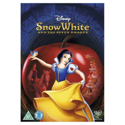 Disney Snow White and the Seven Dwarfs DVD - British product