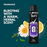 Sure Active Dry anti-perspirant aerosol 150ml - British product
