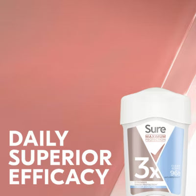 Sure Maximum Protection Antiperspirant Cream Stick 45ml (British brand)