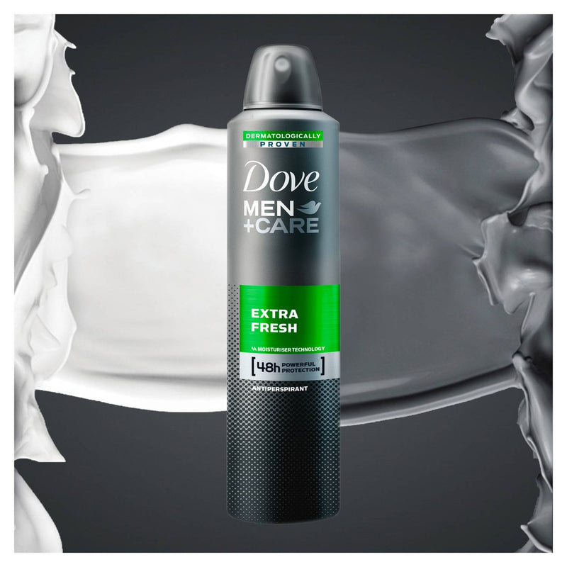Dove Men+Care Extra Fresh antiperspirant deodorant 250ml, UK version