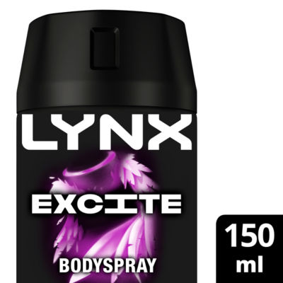 ASDA Lynx Excite Men's Deodorant Aerosol Spray 150 ml- Buy online at McGrocer