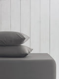 Purple Blackberry Cotton Rich Deep Fitted Bed Sheet