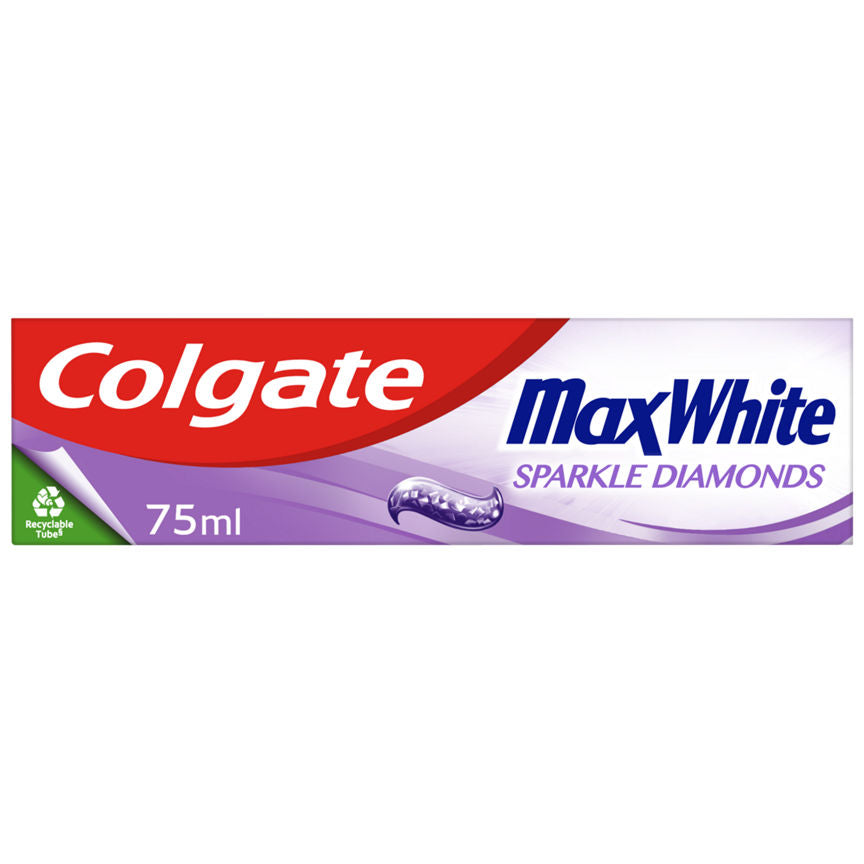 Colgate Max White Sparkle Diamonds Toothpaste GOODS ASDA   