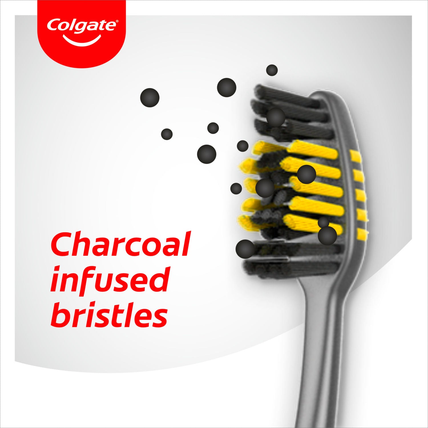 Colgate ZigZag Black Medium manual toothbrush pack of 3 - British product