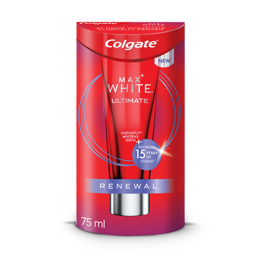 Colgate Max White Ultimate Renewal Whitening Toothpaste GOODS ASDA   