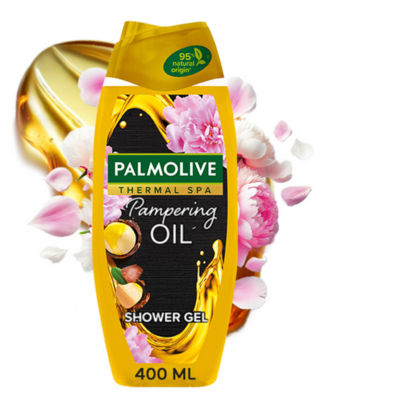 ASDA Palmolive Thermal Spa Pampering Oil Shower Gel 400ml - اشترِ عبر الإنترنت من McGrocer