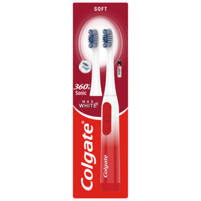 Colgate 360 Sonic Max White Battery Powered Toothbrush