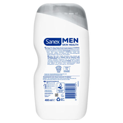 Sanex Men sensitive care shower gel 400ml, imported from the UK