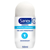 Sanex Dermo Hypoallergenic Antiperspirant Roll-On Deodorant 50ml GOODS ASDA   