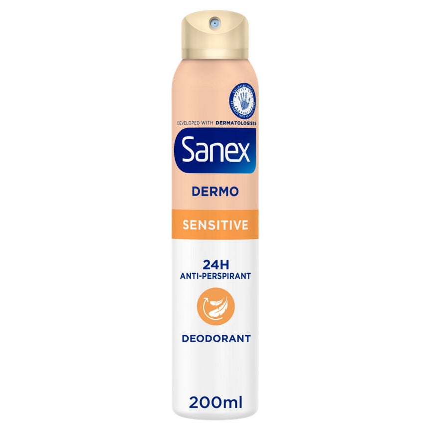 Sanex Dermo Sensitive Antiperspirant Spray 200ml GOODS ASDA   