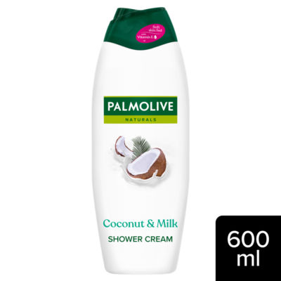 Palmolive body wash Coconut & Milk 600ml, imported from the UK