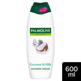 Palmolive body wash Coconut & Milk 600ml, imported from the UK