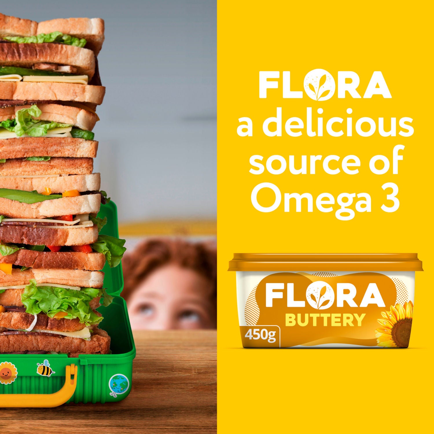 Flora Buttery Butter Alternative 450g - British product