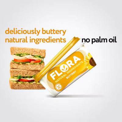 Beurre végétal Flora Buttery 450 g - Produit britannique
