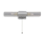 Argos Home twin bathroom wall light chrome with IP44 rating (British brand)
