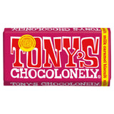 Tony's Chocolonely milk caramel biscuit chocolate bar 180g (British brand)