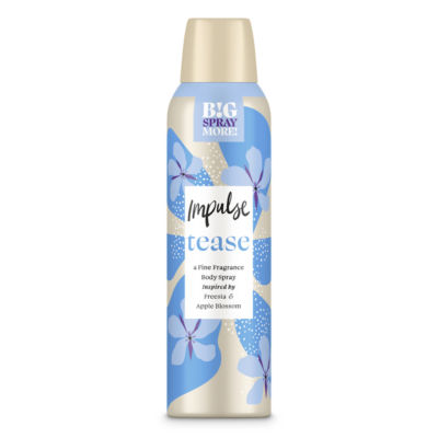Impulse Tease body spray 150ml, UK version