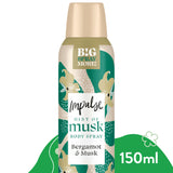 Impulse Hint of Musk body spray 150ml, imported from the UK