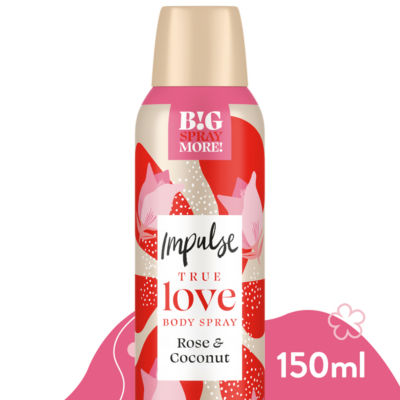 Impulse True Love body spray 150ml (British brand)