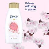 Dove peony and rose foaming bath soak 450 ml - British product