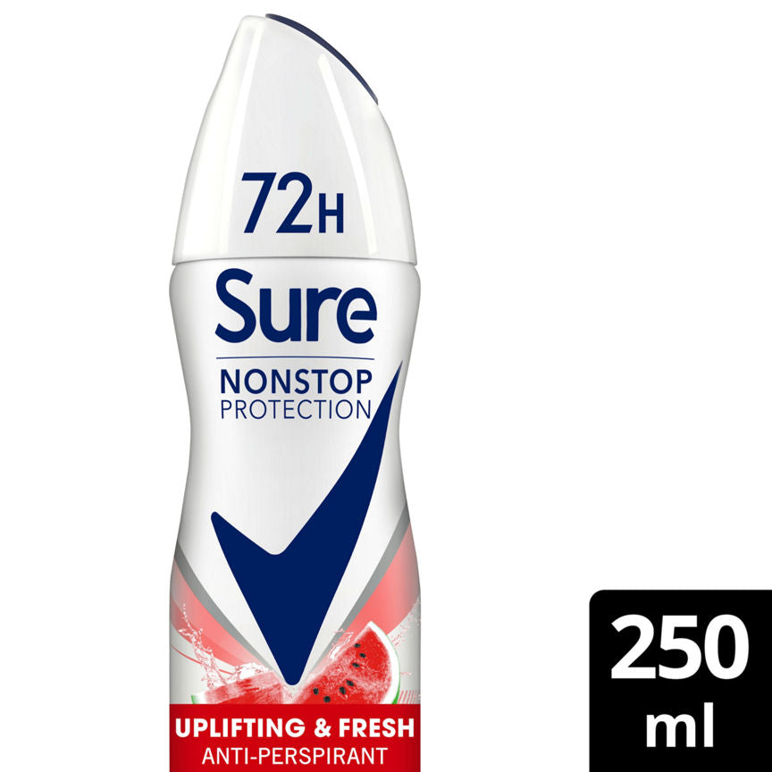 Sure Uplifting & Fresh Nonstop Protection Anti-perspirant Deodorant Aerosol GOODS ASDA   