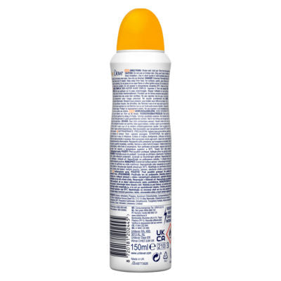 Dove antiperspirant deodorant passion fruit lemongrass 150ml - British product