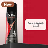 Sure Maximum Protection Sport Active anti-perspirant aerosol 150 ml, imported from the UK