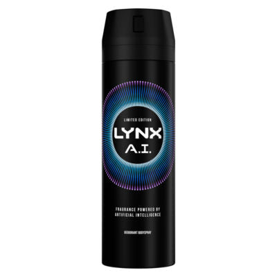 Lynx limited edition A.I. bodyspray 200ml, UK version