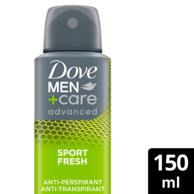 Dove Sport Fresh antiperspirant aerosol 150ml, imported from the UK