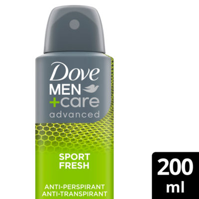 ASDA Dove Men+Care Advanced سبراي مضاد للتعرق Sport Fresh للرجال 200 مل - اشترِ عبر الإنترنت من McGrocer