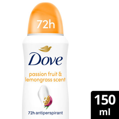 ASDA Dove Advanced Care Go Fresh Passion Fruit & Lemongrass Scent Anti-Perspirant Aerosol 150ml- Buy online at McGrocer
