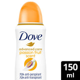 Dove Advanced Care Go Fresh Passion Fruit & Lemongrass Scent Anti-Perspirant Deodorant Spray GOODS ASDA   