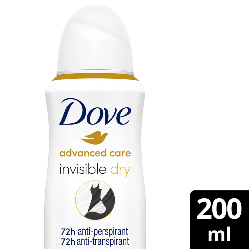 Dove Advanced Care Invisible Dry White Freesia & Violet Flower Scent Anti-Perspirant Deodorant GOODS ASDA   