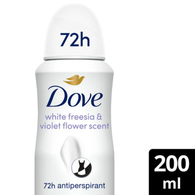 Dove Advanced Care Invisible Dry Anti-Perspirant Spray White Freesia 200ml