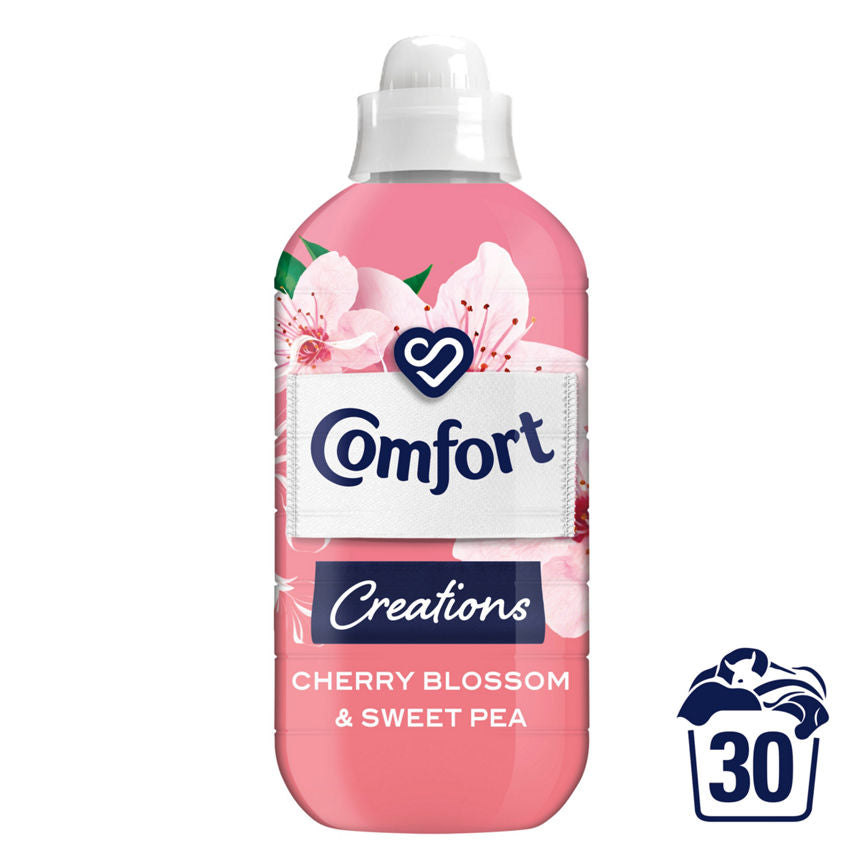 Comfort Creations Fabric Conditioner Cherry Blossom & Sweet Pea 30 Washes GOODS ASDA   