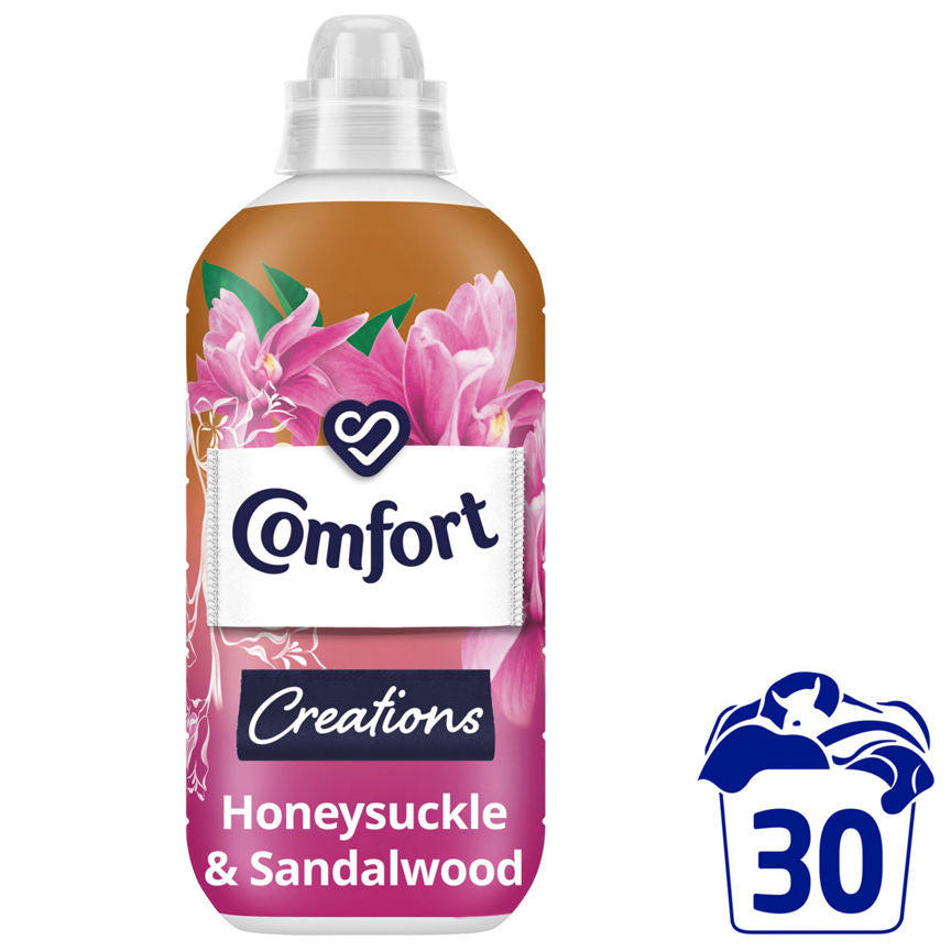 Comfort Creations Fabric Conditioner Honeysuckle & Sandalwood 30 Washes GOODS ASDA   