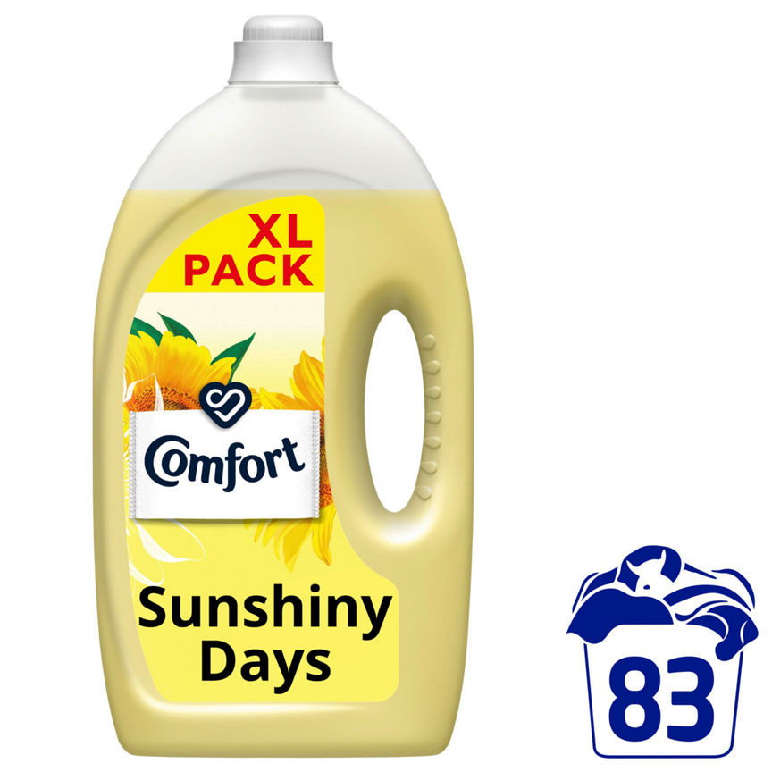 Comfort Fabric Conditioner Sunshiny Days 83 Washes GOODS ASDA   