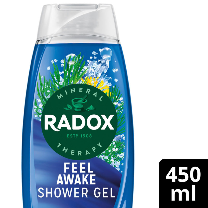 Radox Mineral Therapy Feel Awake 2-in-1 Body Wash & Shampoo GOODS ASDA   