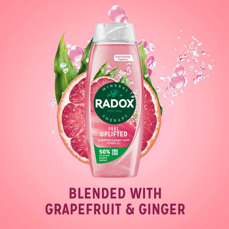 Radox Feel Uplifted shower gel 450 ml, imported from the UK