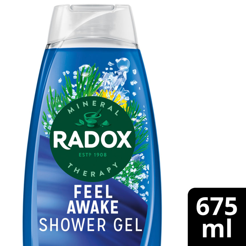 Radox Mineral Therapy 2-in-1 body wash & shampoo Feel Awake