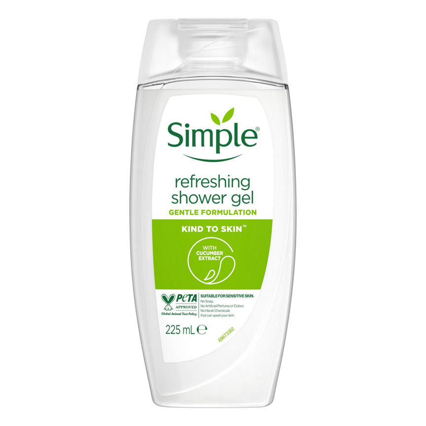 Simple Kind to Skin Refreshing Shower Gel GOODS ASDA   