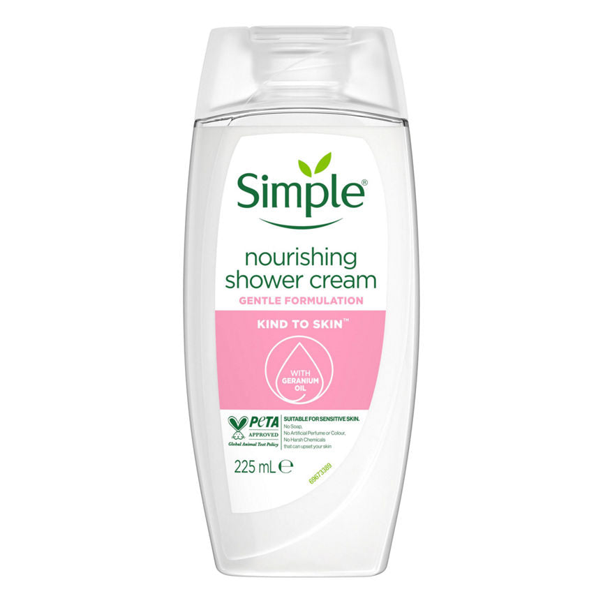 Simple Kind to Skin Nourishing Shower Cream GOODS ASDA   