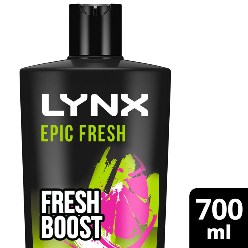 Lynx 3-in-1 Body Wash Epic Fresh 700 ml