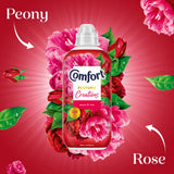Comfort fabric conditioner Peony Rose 1.44L, imported from the UK