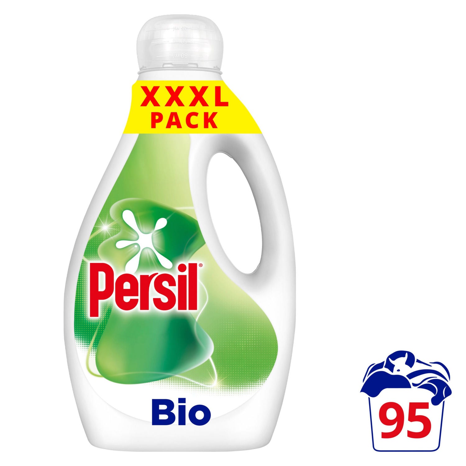 Persil Bio laundry washing liquid 2.565 L (British brand)