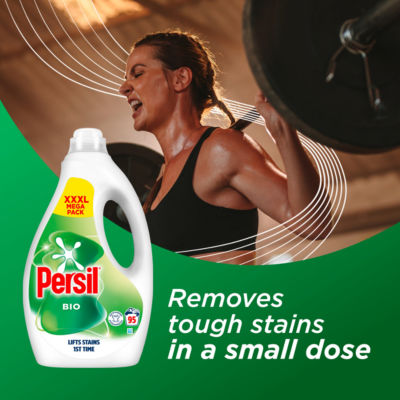 Persil Bio laundry washing liquid 2.565 L (British brand)