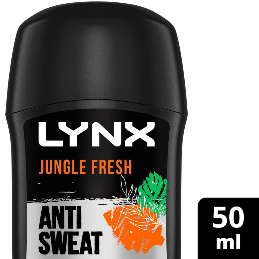 Lynx Antiperspirant Stick Jungle Fresh 50 ml GOODS ASDA   