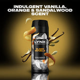 Lynx Black Vanilla premium deodorant body spray 150 ml, UK version