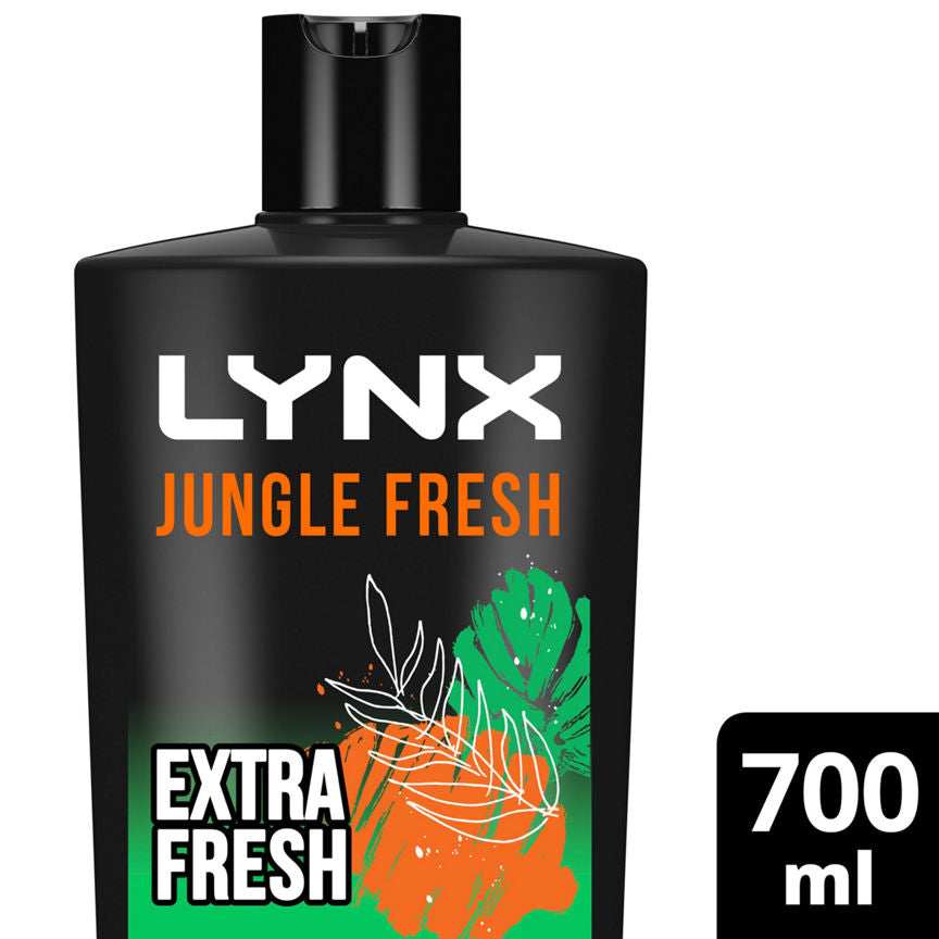 Lynx 3-in-1 Body Wash Jungle Fresh 700 ml GOODS ASDA   