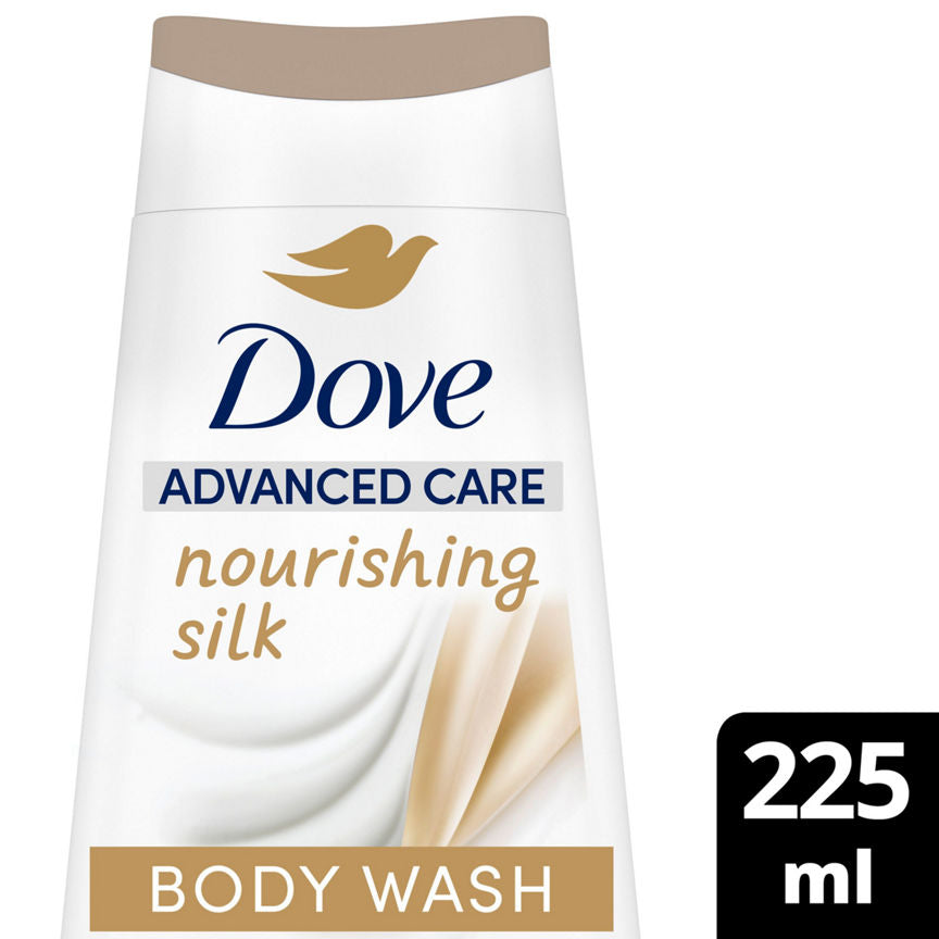 Dove Advanced Care Body Wash Nourishing Silk 225 ml GOODS ASDA   